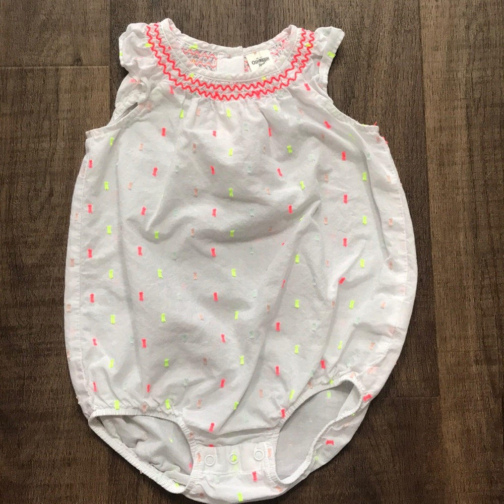 Osh Kosh Girls bubble romper